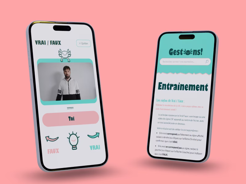 Développement Jeux vidéo web | Gestons! — visuel